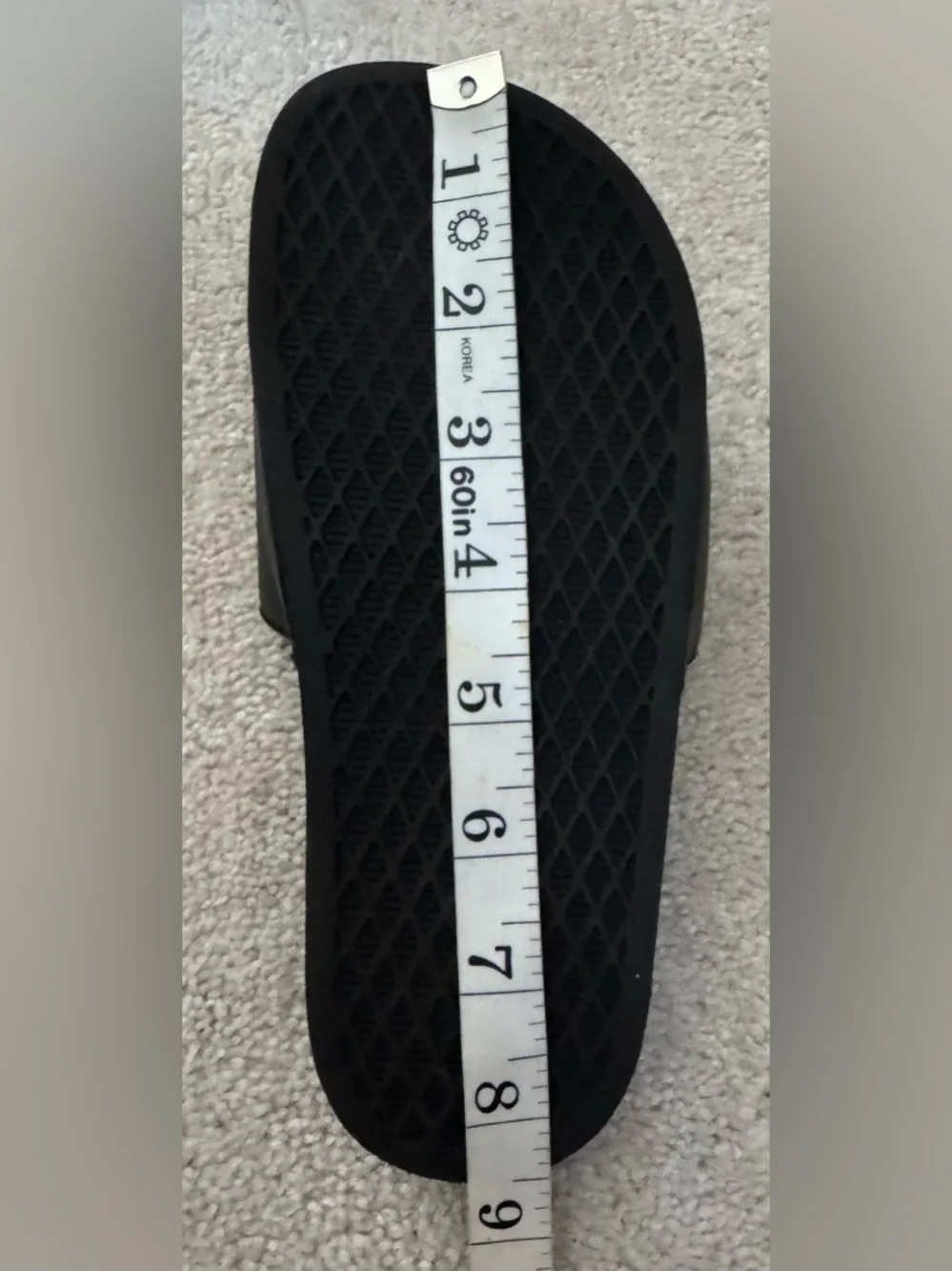 Old Navy Youth 1/2 Black Slides